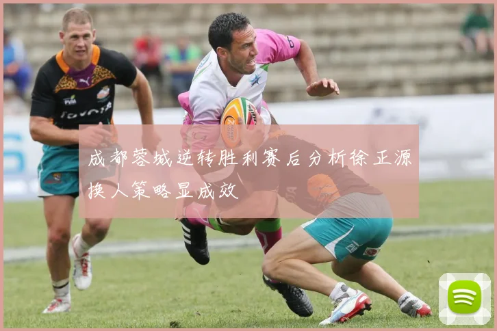 成都蓉城逆转胜利赛后分析徐正源换人策略显成效